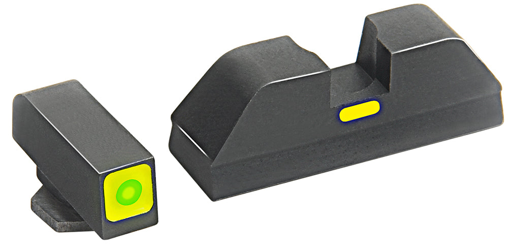 AMER GL615 CAP SIGHT SET NS GLK 10/45 GRN/LM/LM