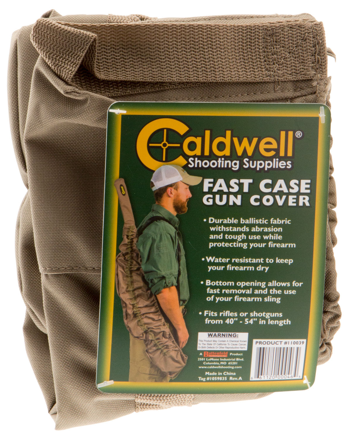 CALD 110039 FAST SLING/CASE GUN COVER