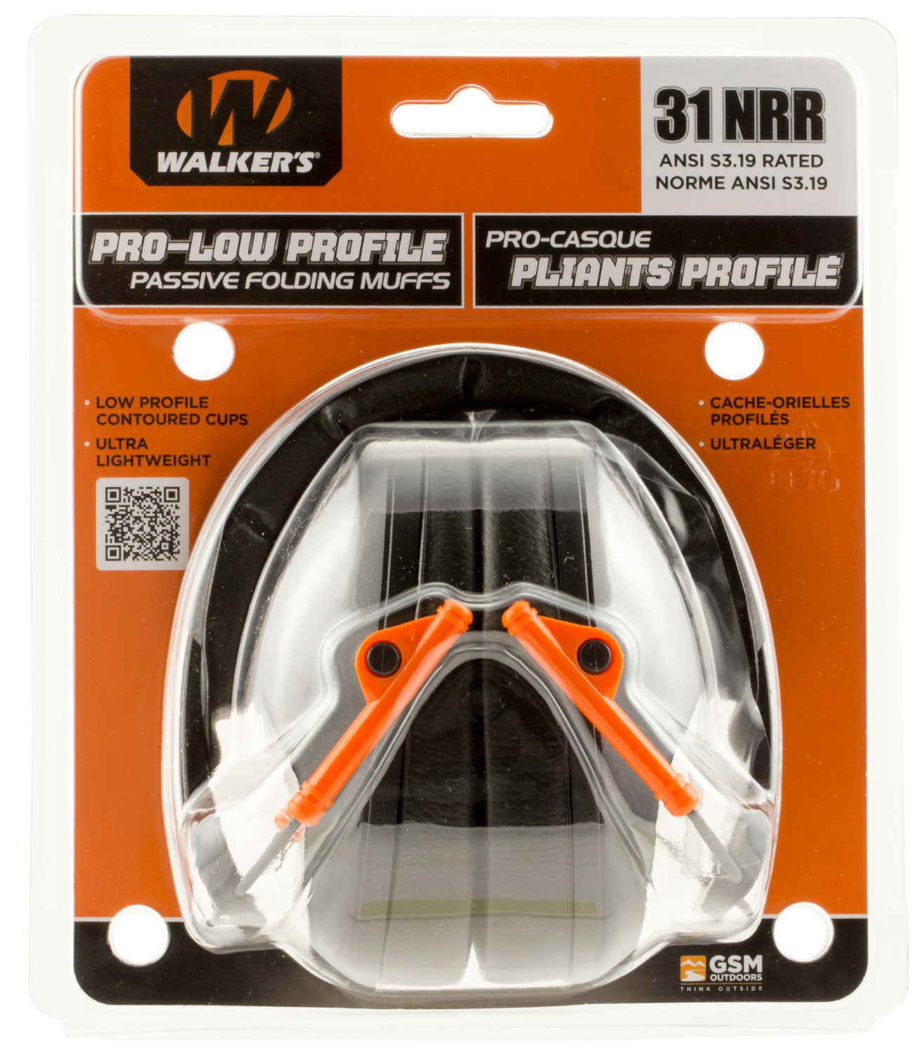 WLKR GWP-FPM1-BKO PROLOW FLD MUFF ORG