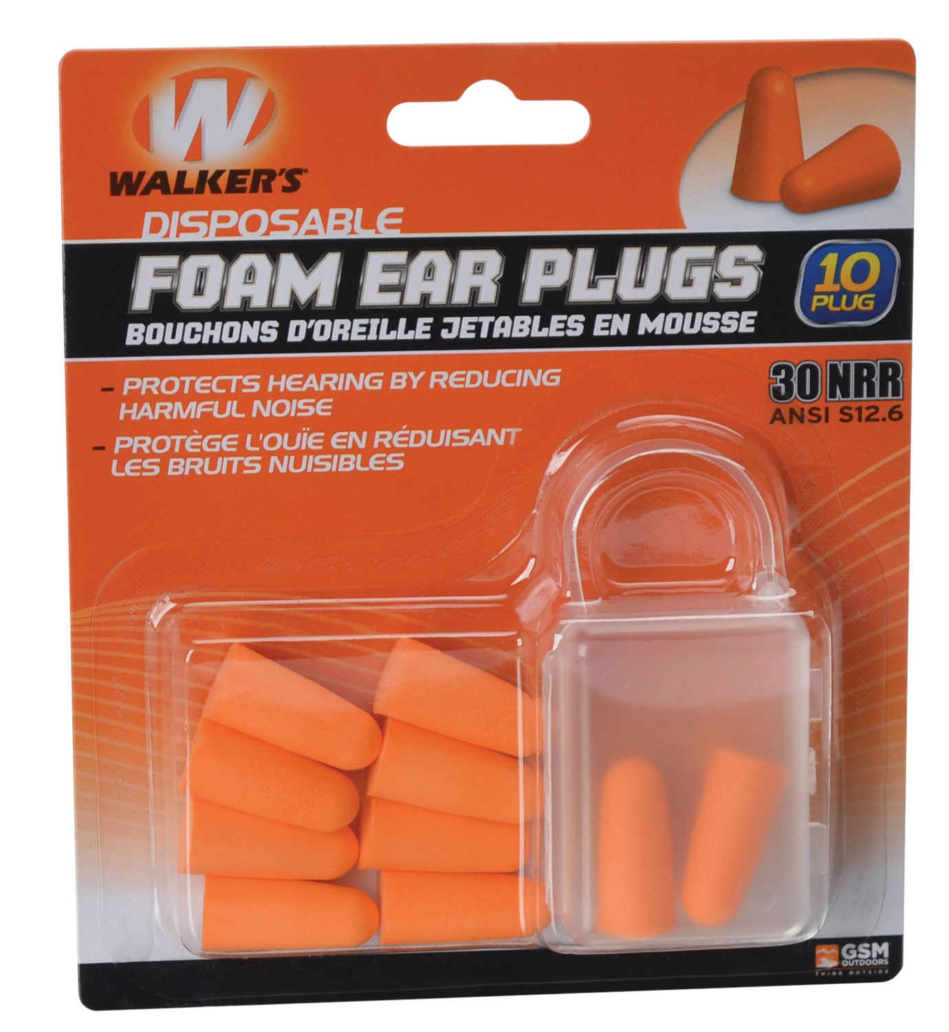 WLKR GWP-FP5PK FOAM EAR PLUG 10CNT