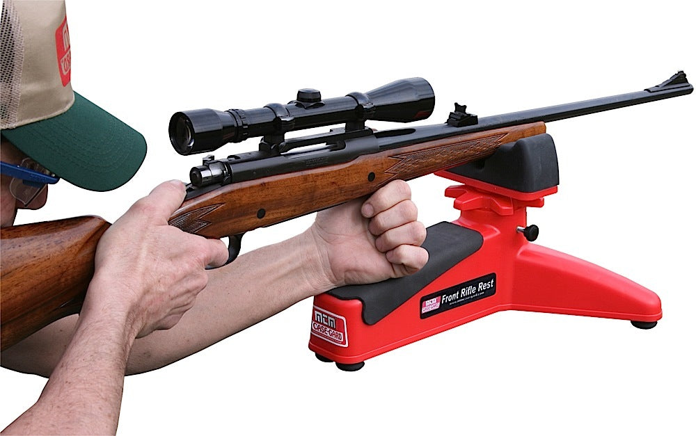 MTM FRR30 FRONT RIFLE REST RED