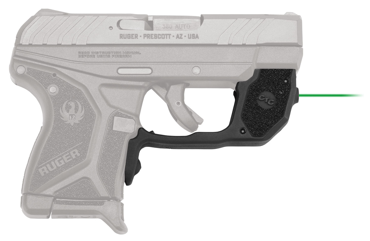 CRIM 0173001 LG497G LASERGUARD RUGER LCPII GRN