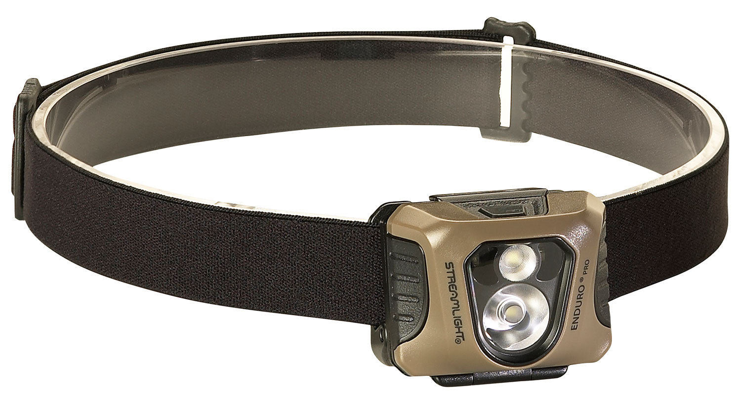 STL 61425 ENDURO PRO HEADLAMP 3AAA COYOTE/GRNLED