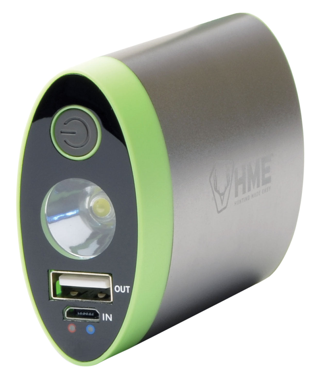 HME HW HAND WARMER W/LT RECHARGEABLE
