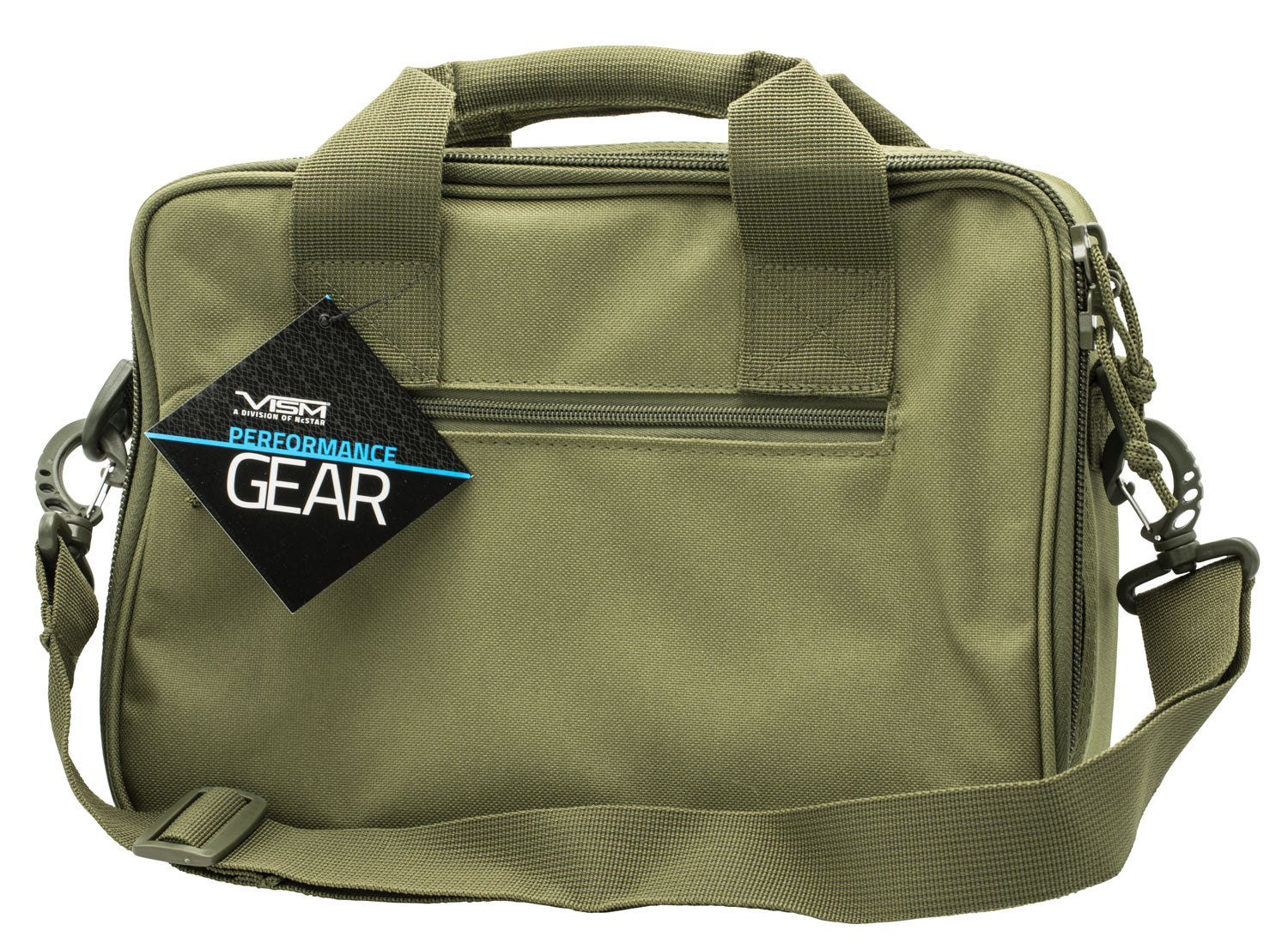NC CPDX2971G DELUXE PISTOL CASE GREEN