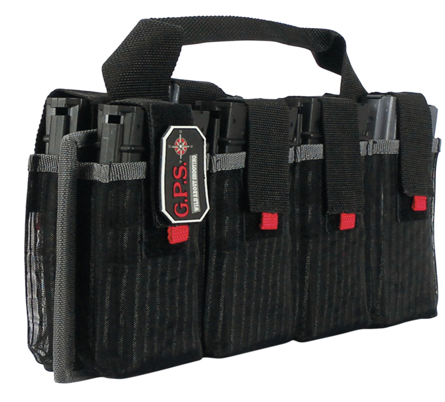 GPS 1365MAG AR MAGAZINE TOTE HOLDS 8MAGS BLK