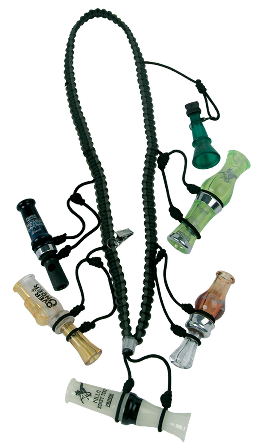PRIM 69628 WATERFOWLERS 5 CALL LANYARD