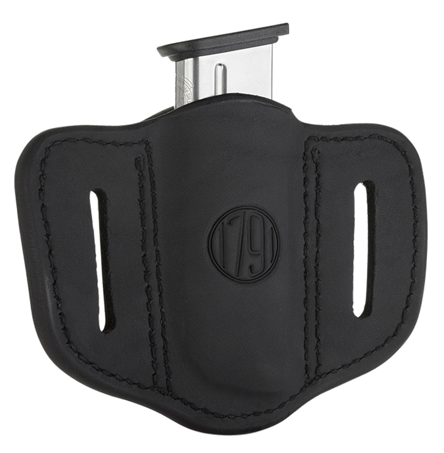 1791 MAG-1.1-SBL-A SINGLE MAG SINGLE STACK BLK
