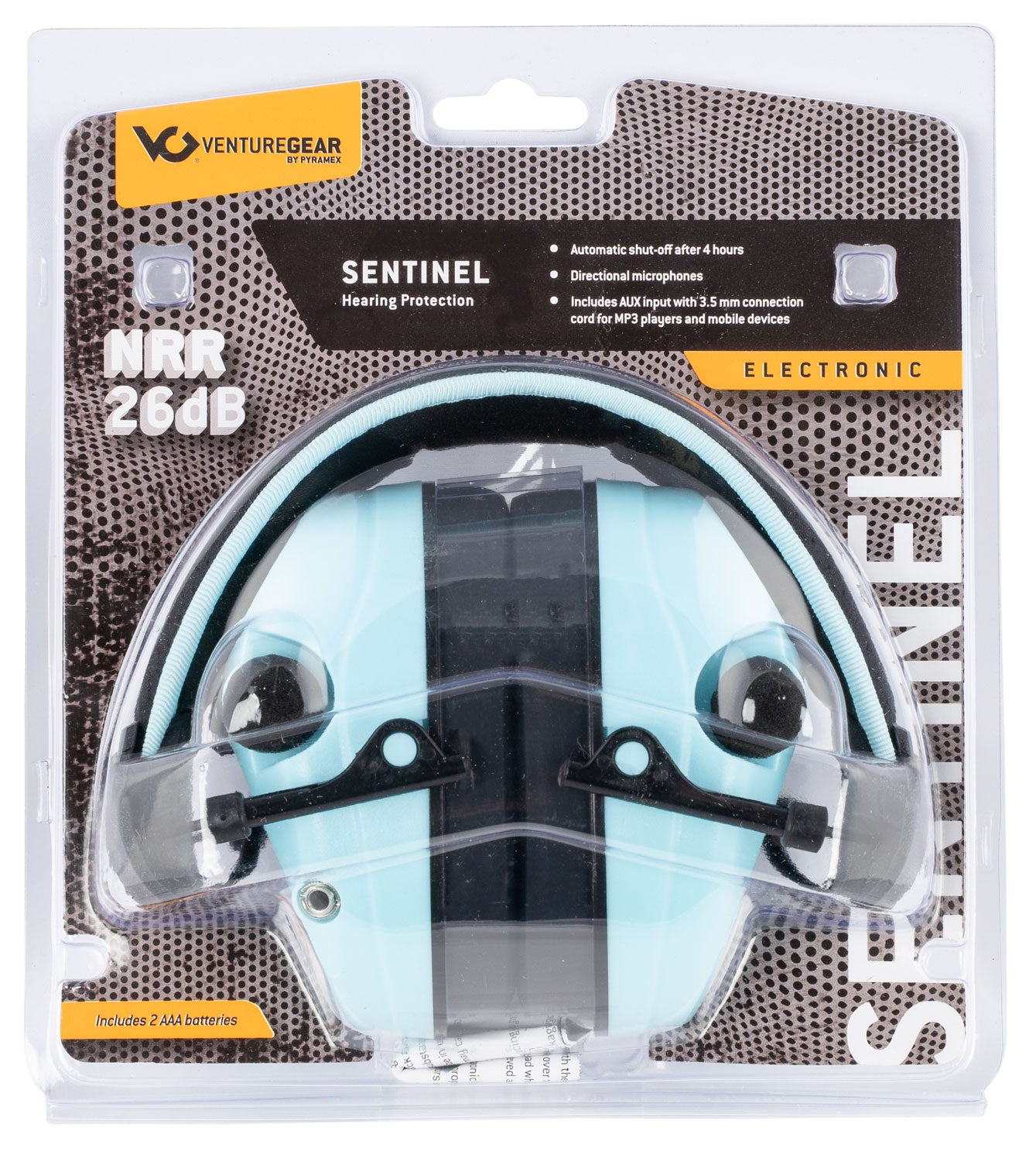PYRA.VGPME26 SENTINEL ELEC MUFF NRR26 BLUE