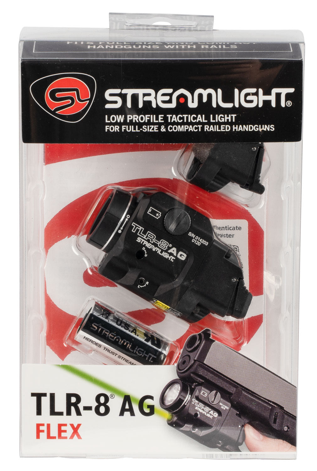 STL 69434 TLR8AG FLEX GRN LSR/LIGHT HI/LO SWITCH
