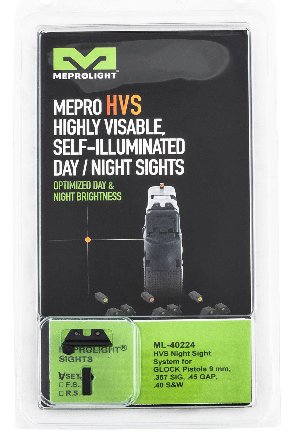 MEPRO 402243131 HYPERBRIGHT GLK 9/40 ORG/GRN