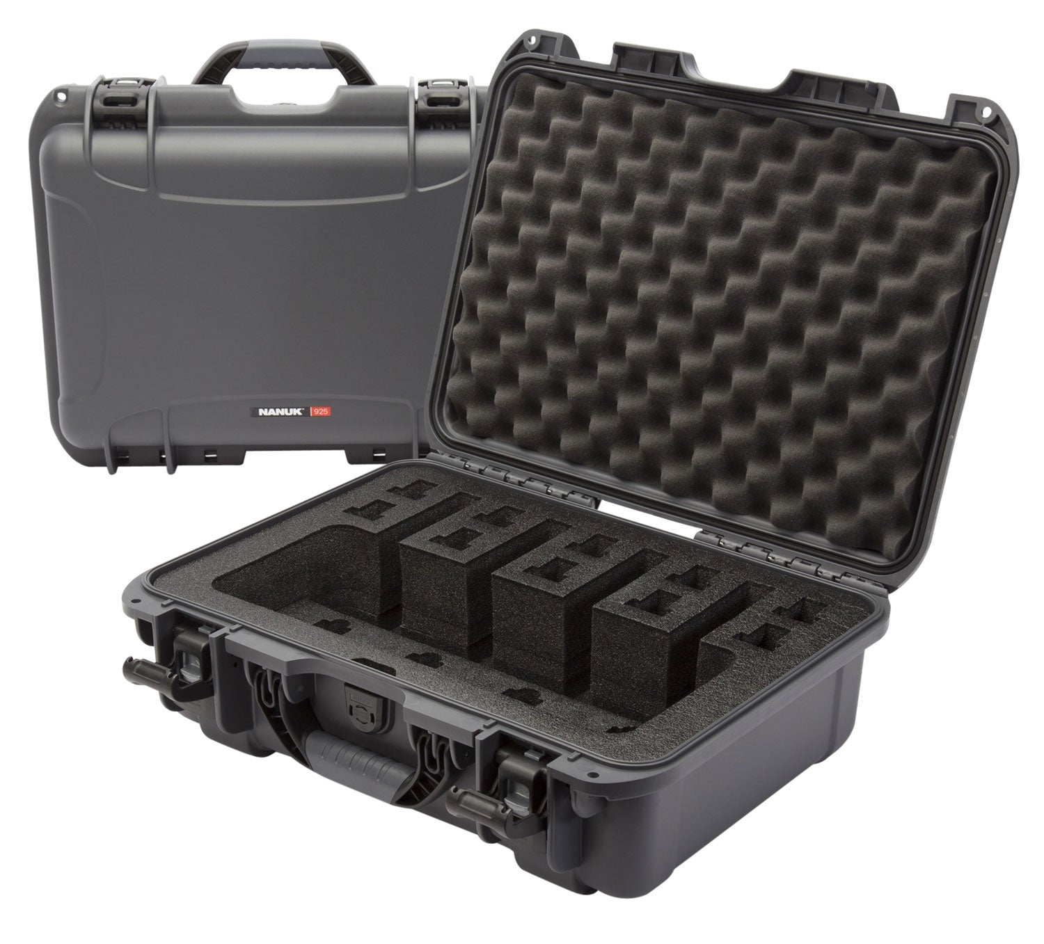NANUK 9254UP7 NANUK CASE W/FOAM 4UP GRAPHITE