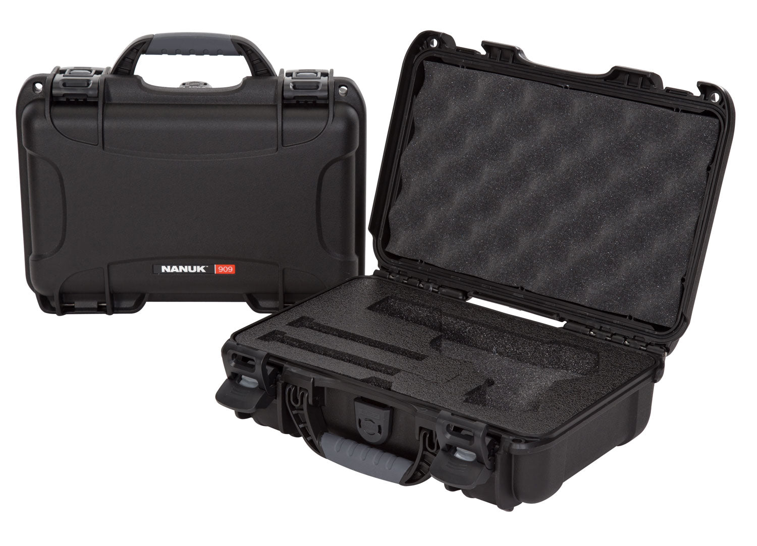 NANUK 909CLASG1 NANUK CASE W/CLASSIC GUN BLACK