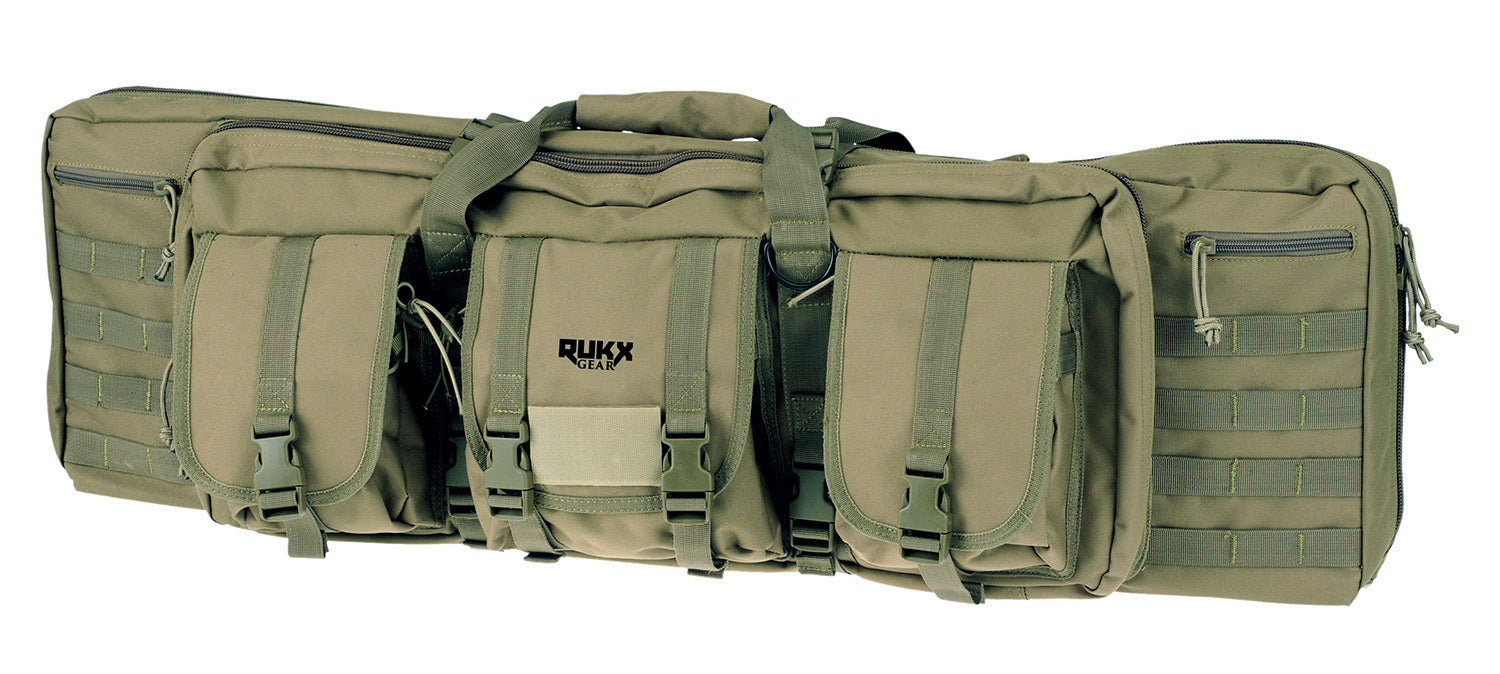 RUKX.ATICT42DGG 42IN TACT DBL GUN CASE GRN