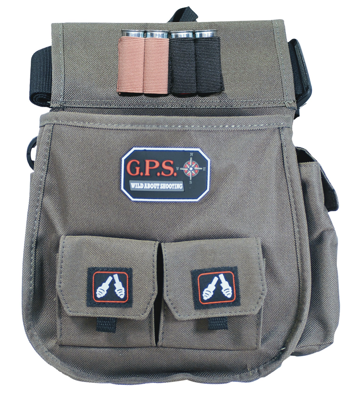 GPS 1093CSP DLX SHELL PCH TWIN PCH BELT OLIVE