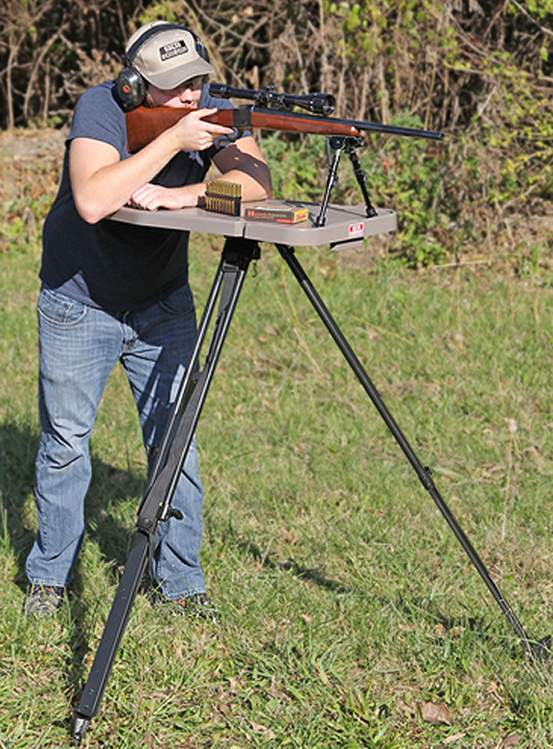 MTM HLST HI-LOW SHOOTING TABLE DE