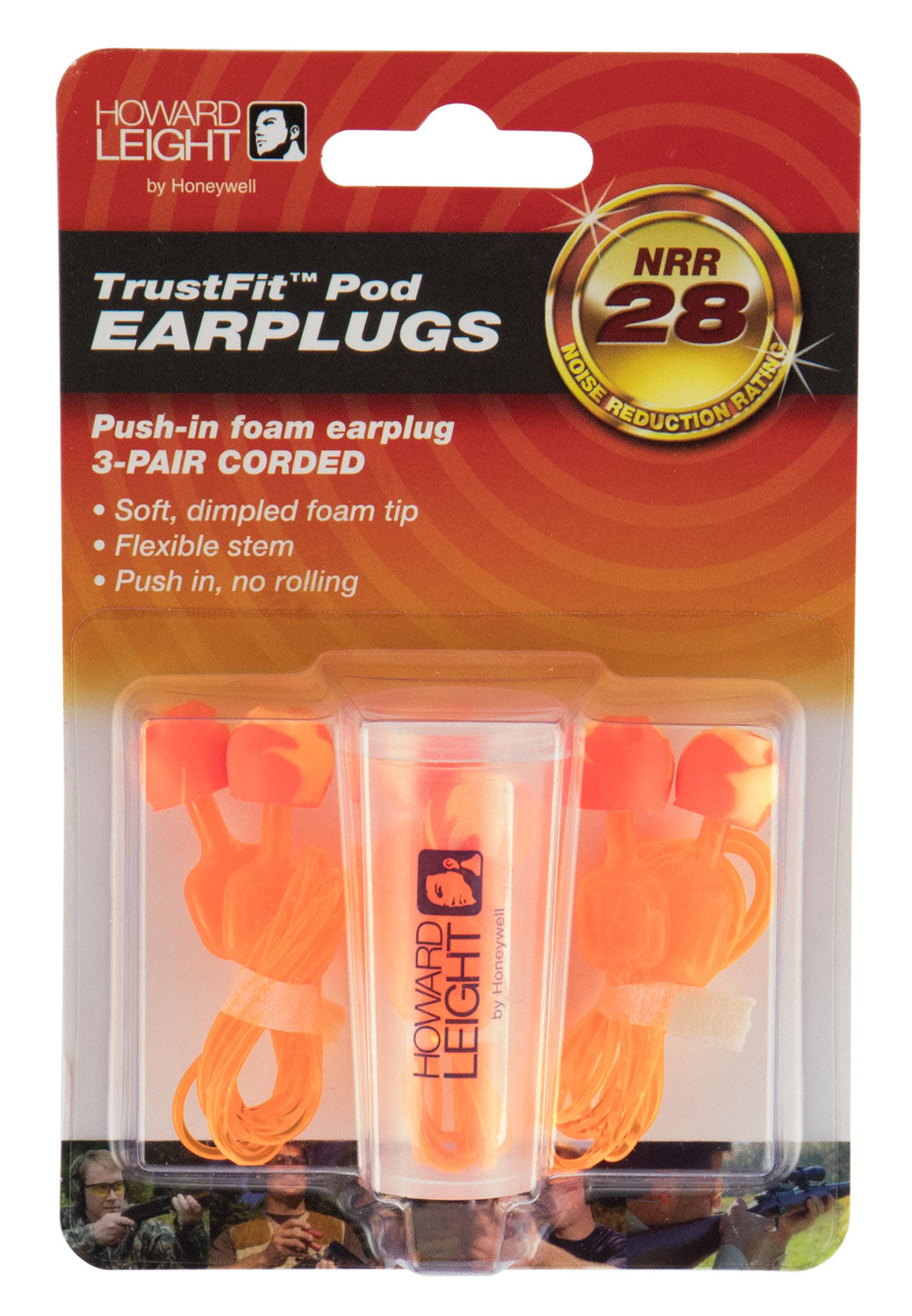 HOW R02237 TRUSTFIT POD CORDED EARPLUG 3PR