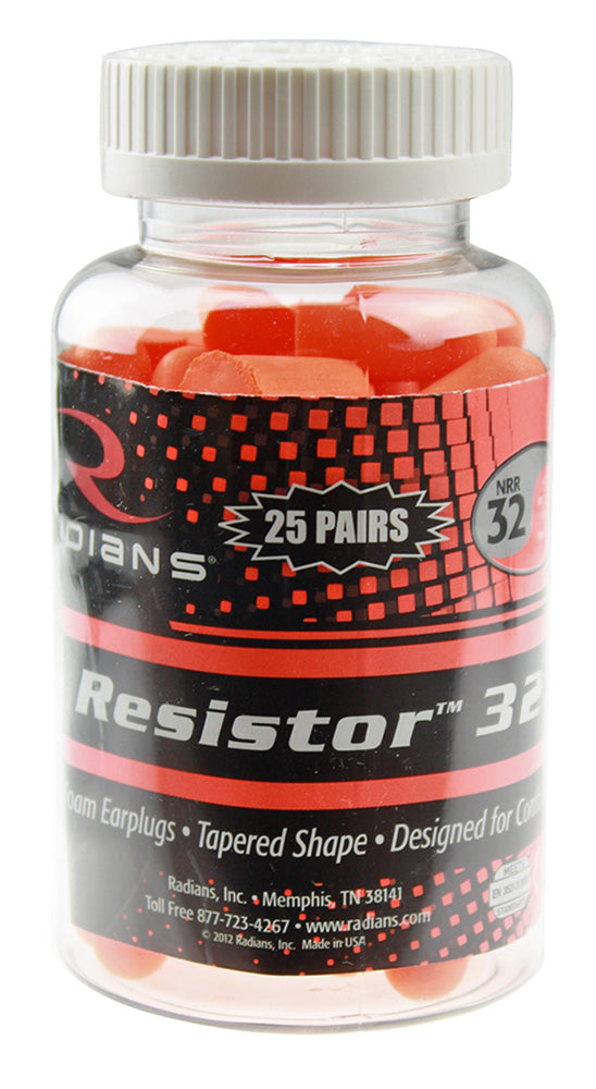 RAD FP70RD/25 FOAM PLUGS 25PR