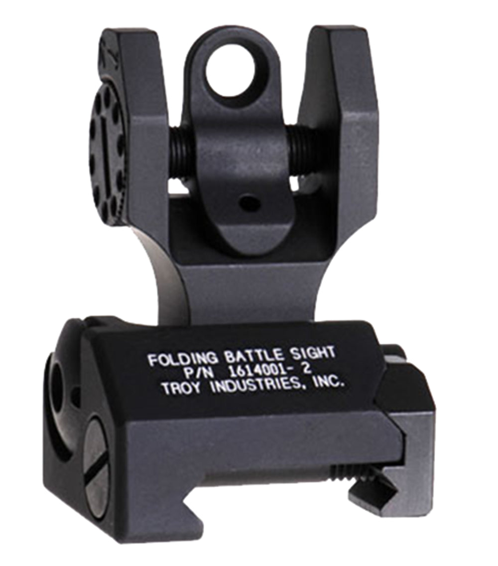 TROY SSIG-FBS-TTBT-00 TRI REAR FLD SGHT BK
