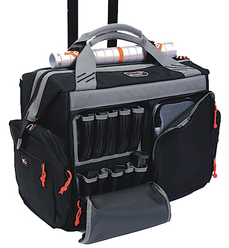 GPS 2215RB ROLLING RANGE BAG W/TELE HNDL BLK