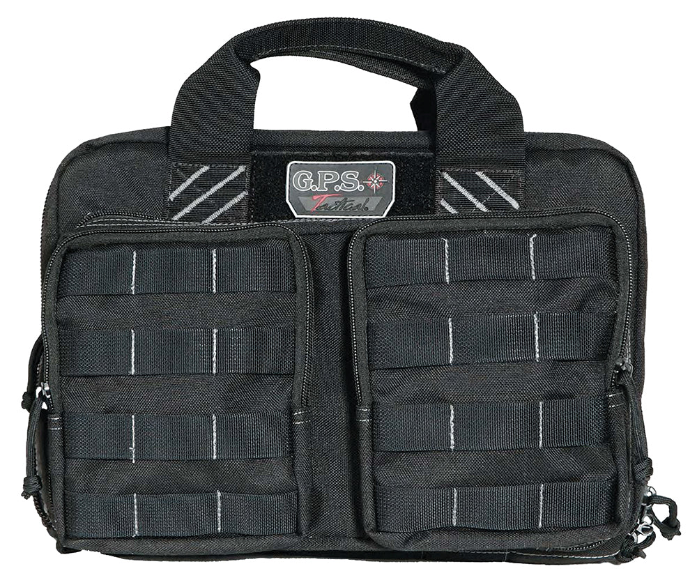 GPS T1311PCB TACT QUAD CASE W/2 PSTL RBAG BLK