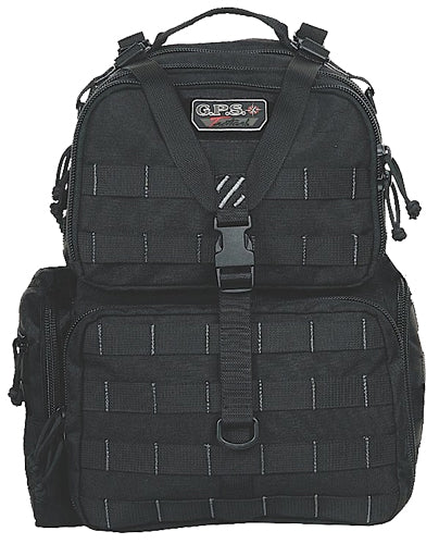 GPS T1612BPB TR BACKPACK HOLDS 3 HGN BLK