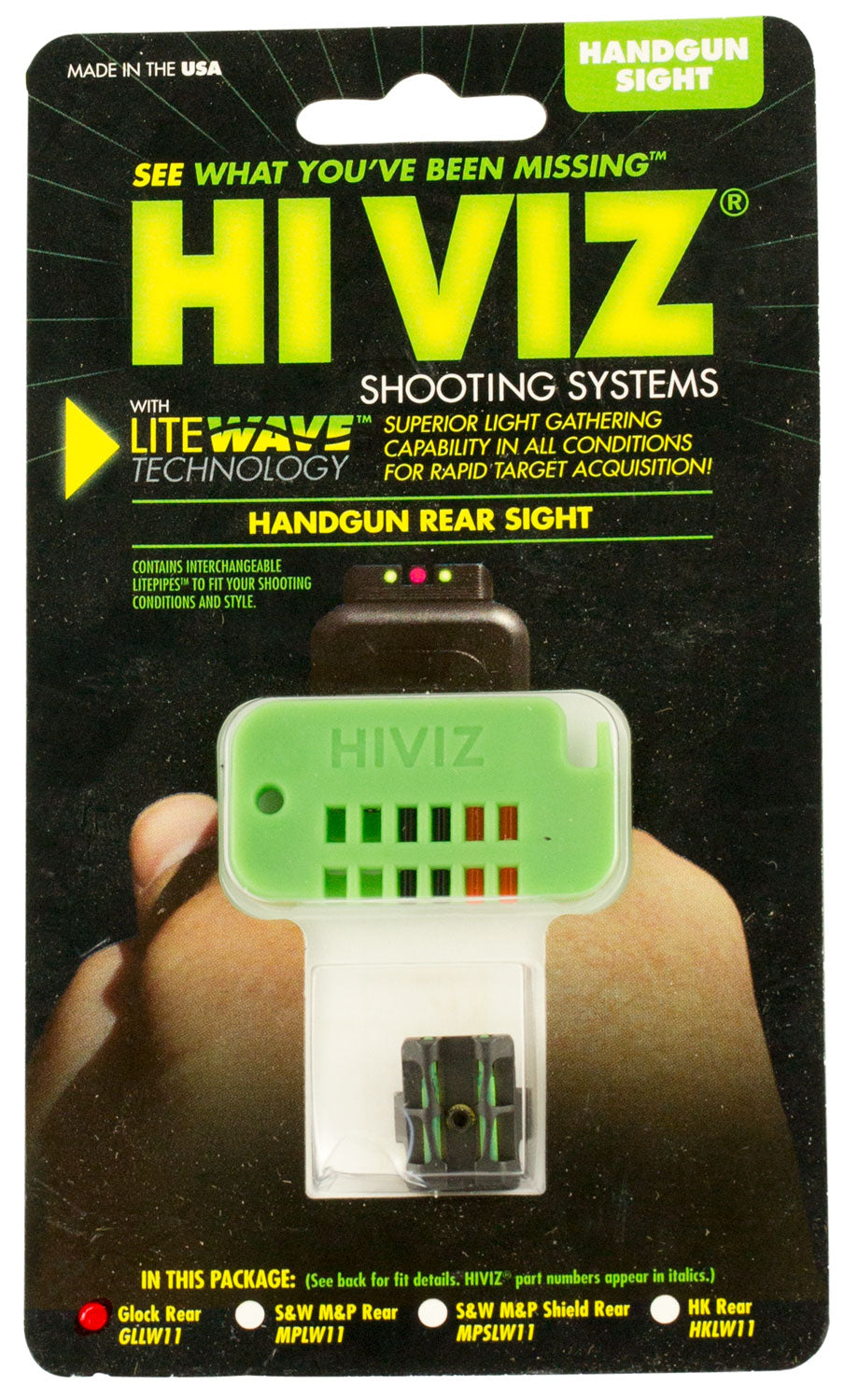 HIVIZ GLLW11 GLK REAR (LW) 42,43