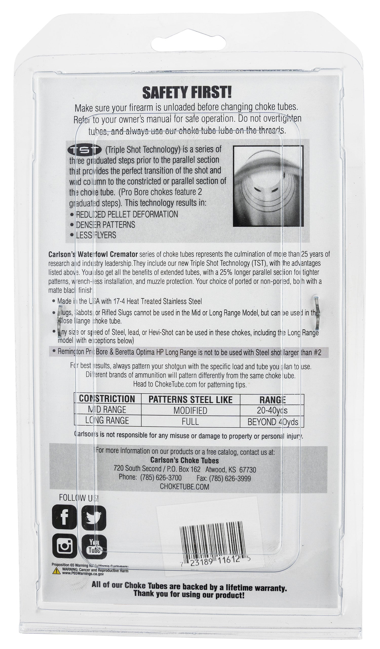 CARL 11612 CREMATOR NP BER/BEN 2PK MR/LR 12G