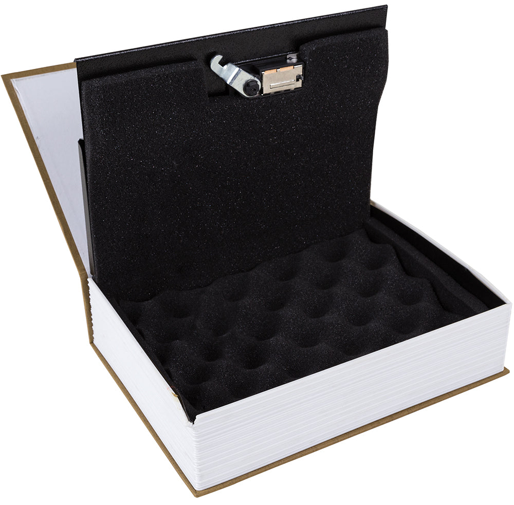 BDOG BD1182 DLX BROWN DIV BOOK SAFE