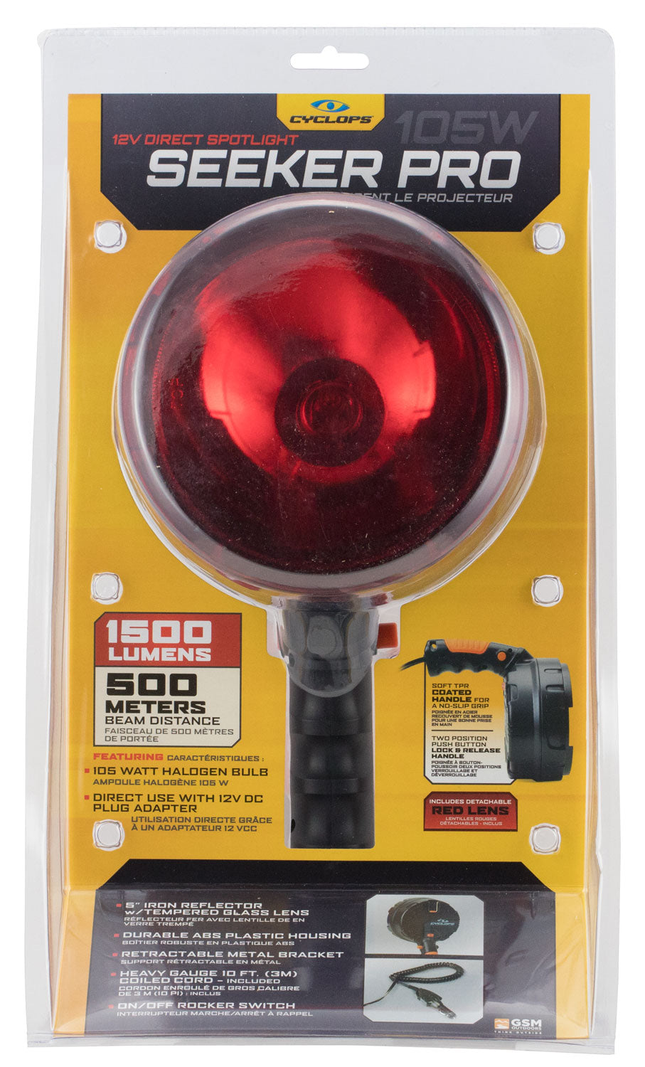 CYCLP CYCS150012VR SEEKR PRO 1500 LM W/RD LENS