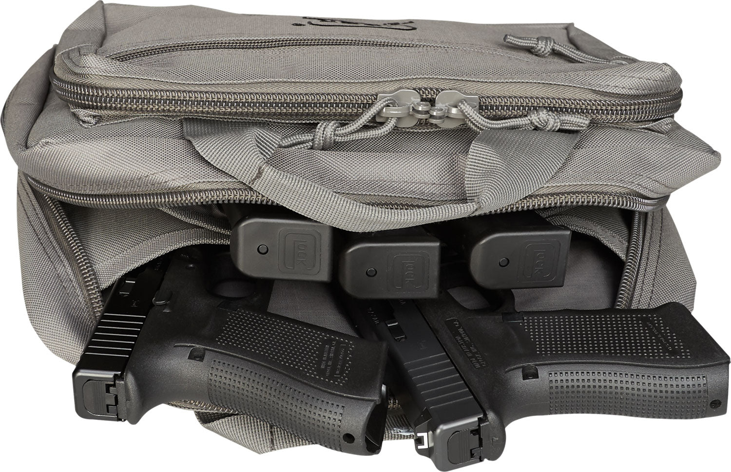 GLK AP60301 DOUBLE PISTOL CASE GRAY
