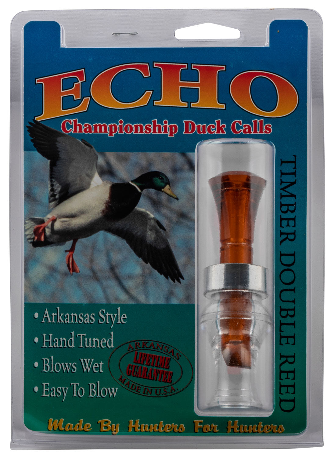 ECHO 77806 BOURBON&WTER TIMBER DOUBLE REED CALL
