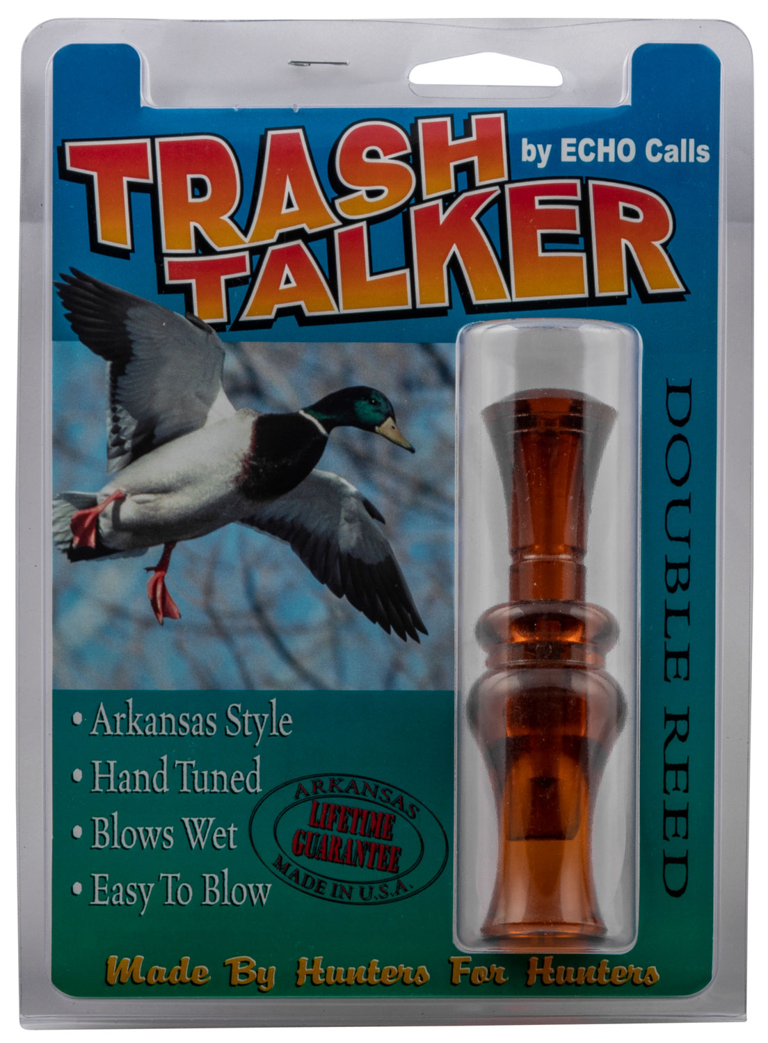 ECHO 77784 TRASH TALKER DOUBLE REED MOLDED CALL