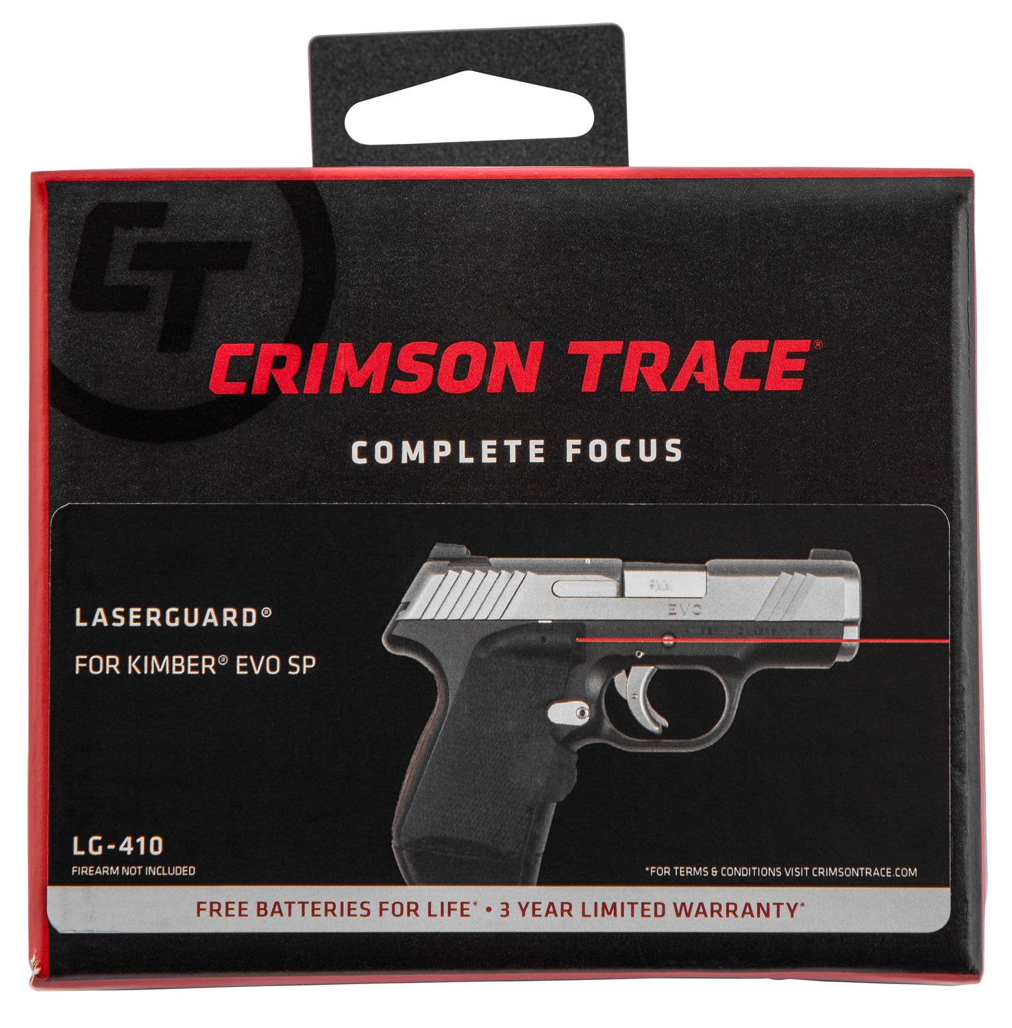 CRIM 0185101 LG410 LASERGRIPS KIMBER EVO SP