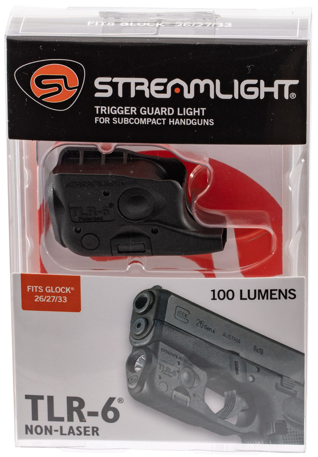 STL 69282 TLR6 WEAPONLIGHT GLK 26/27/33 NO LASER