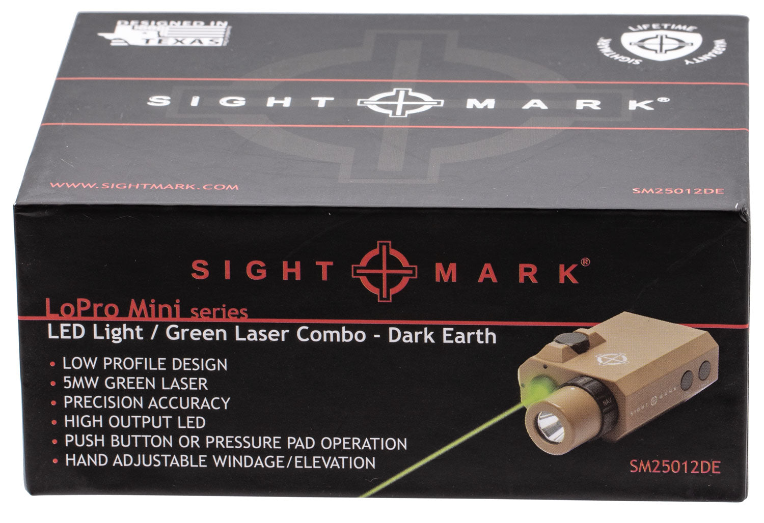 SIGHT SM25012DE LOPRO MINI COMBO FL/GRN LAS DE