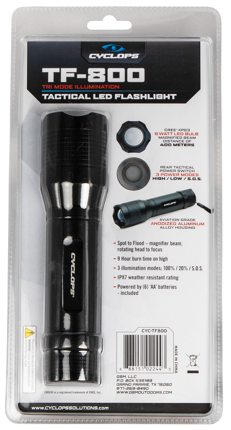 CYCLP CYCTF800 TACTICAL LGHT 800LUM