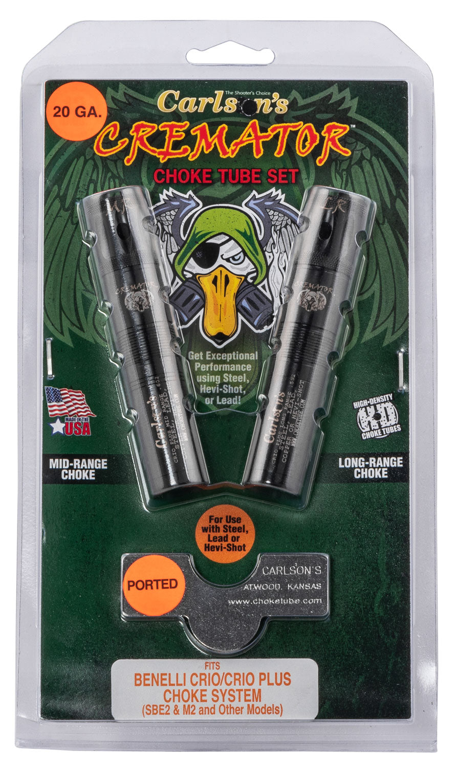 CARL 11490 CREMATOR PORT CRIO+ 2PK MR/LR 20G