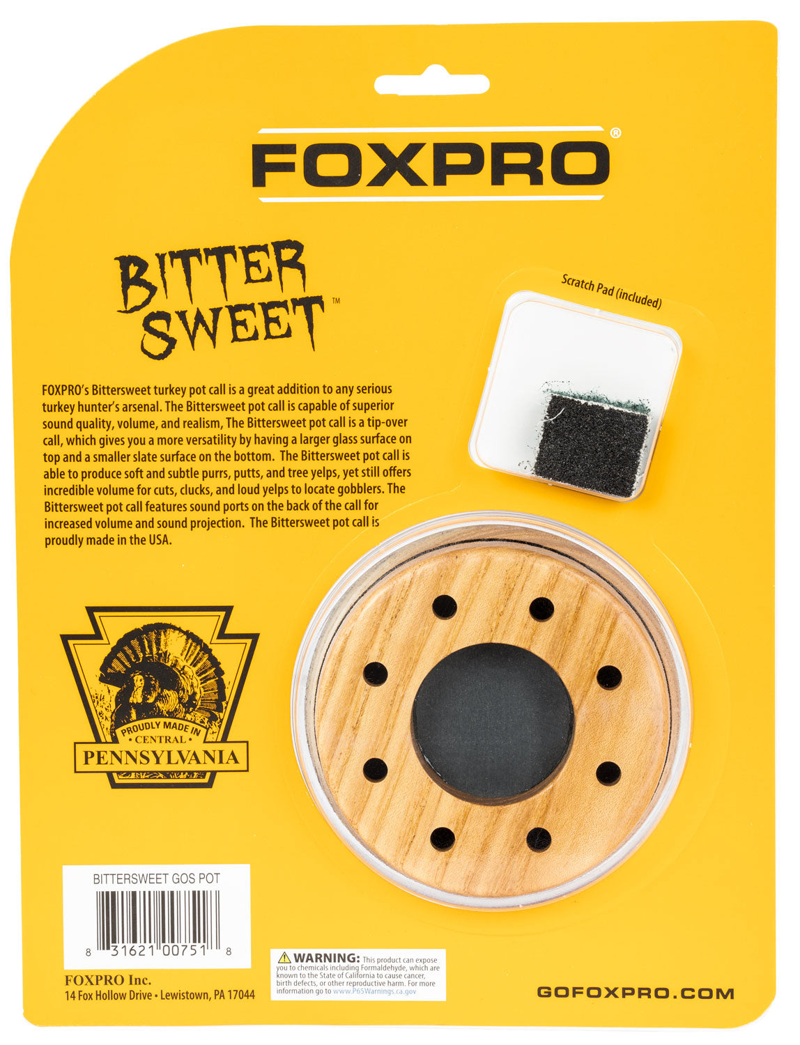 FOXPRO BTSWT GOS TURKEY CALL