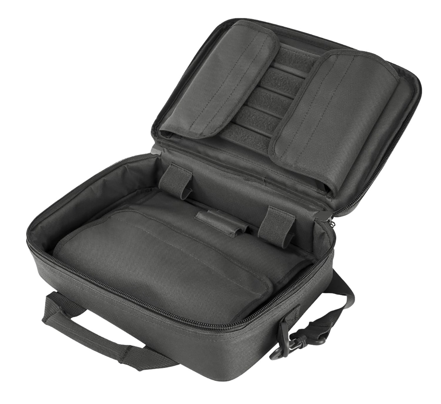 NC CPDX2971U DBL PISTOL RANGE BAG URBAN GRAY