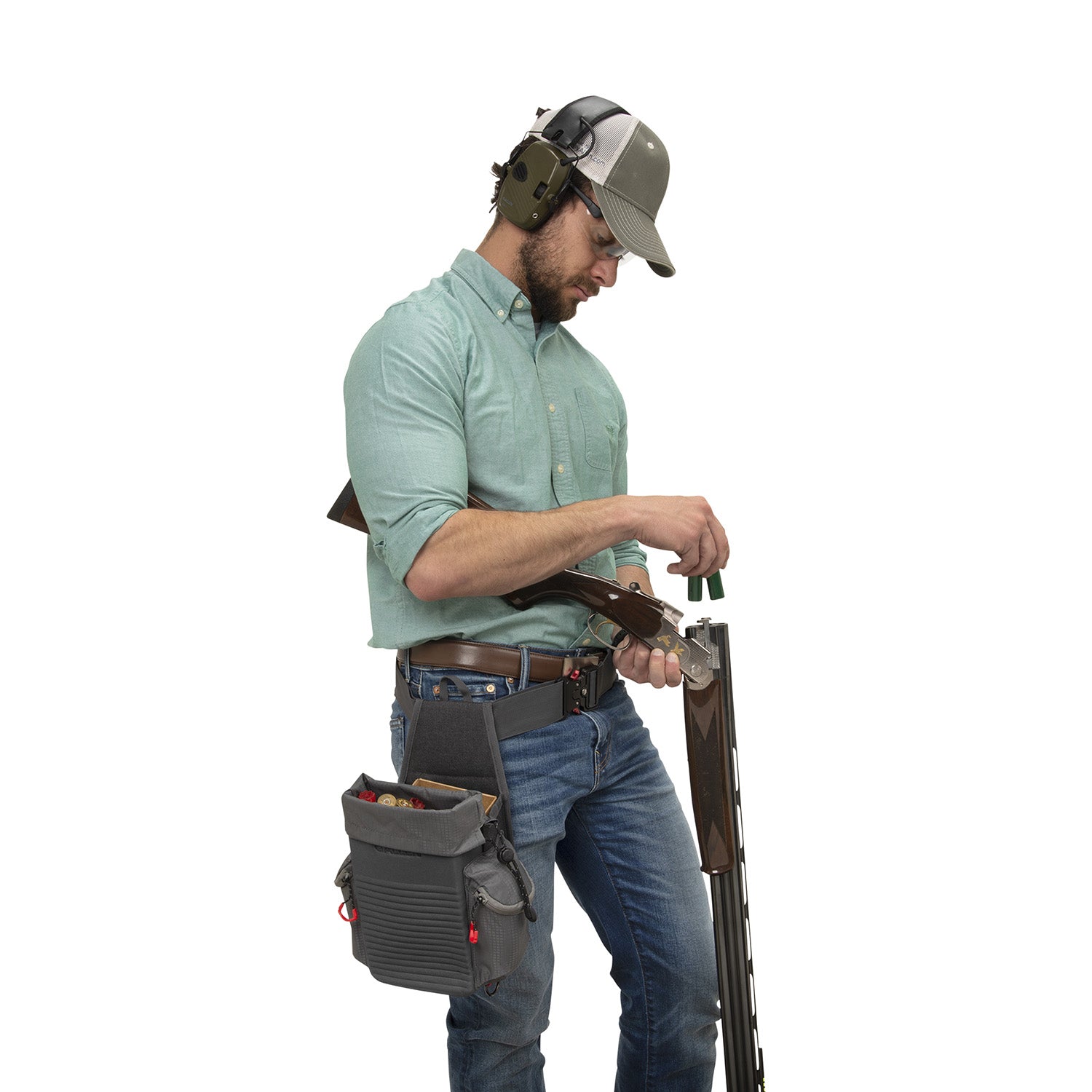ALLEN 8317 COMPETITR ALL-IN-ONE SHOOTING GRY MOL