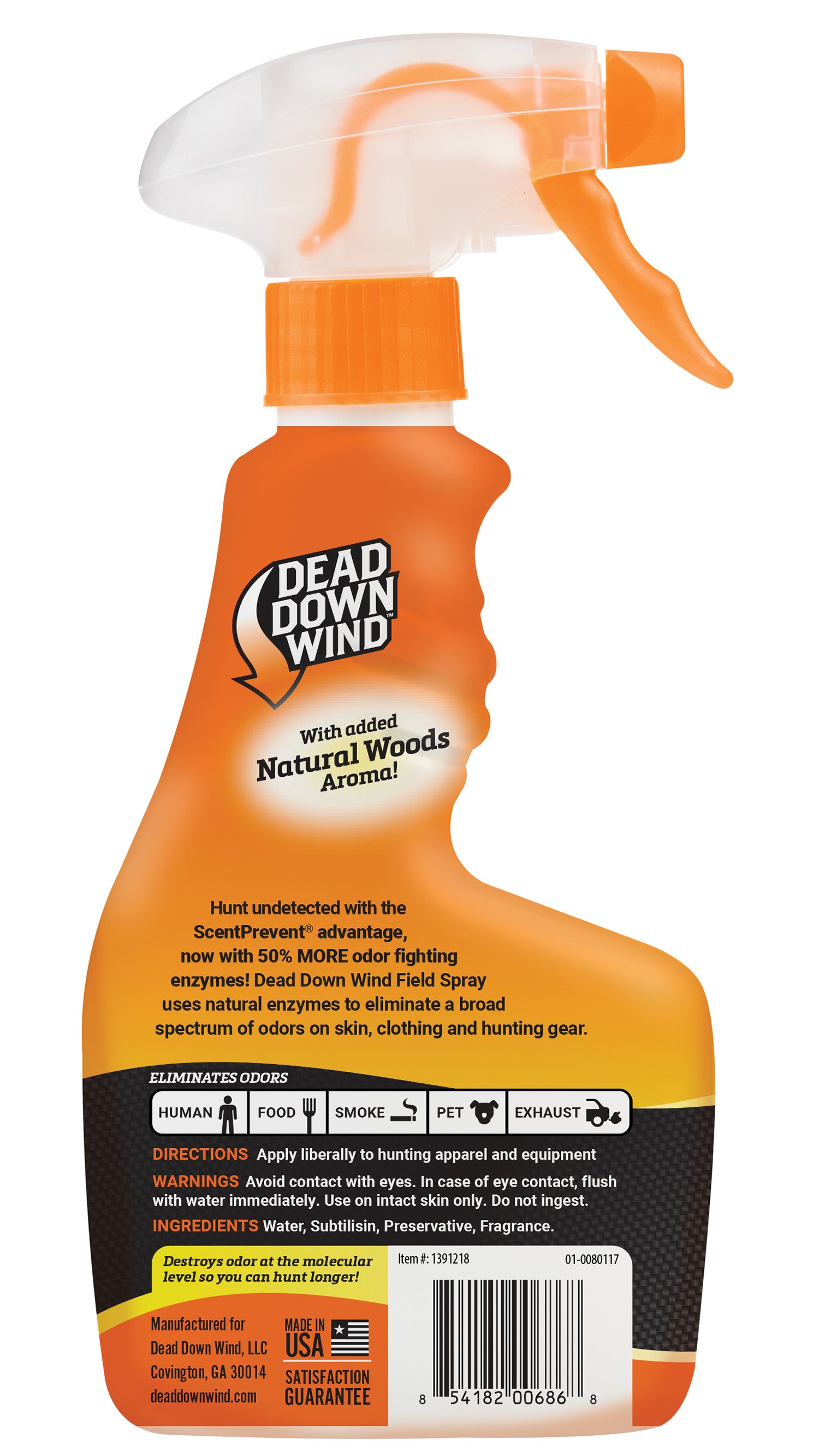 DDW 1391218 FIELD SPRAY NATURAL WOODS SCENTED