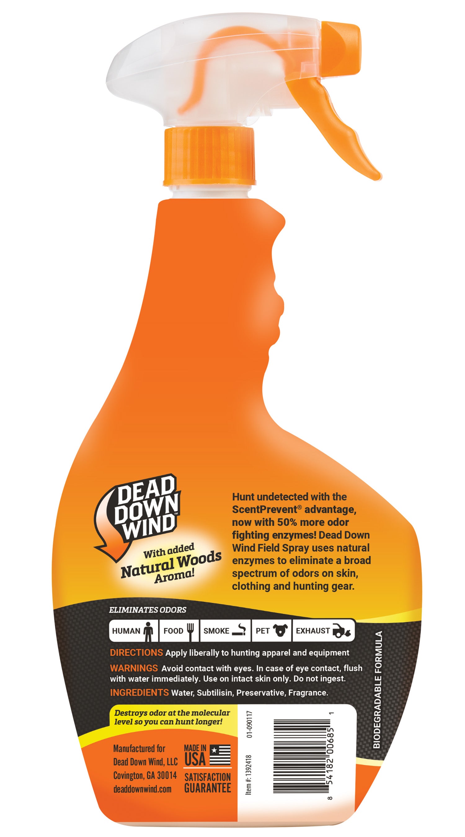 DDW 1392418 FIELD SPRAY NATURAL WOODS SCENTED