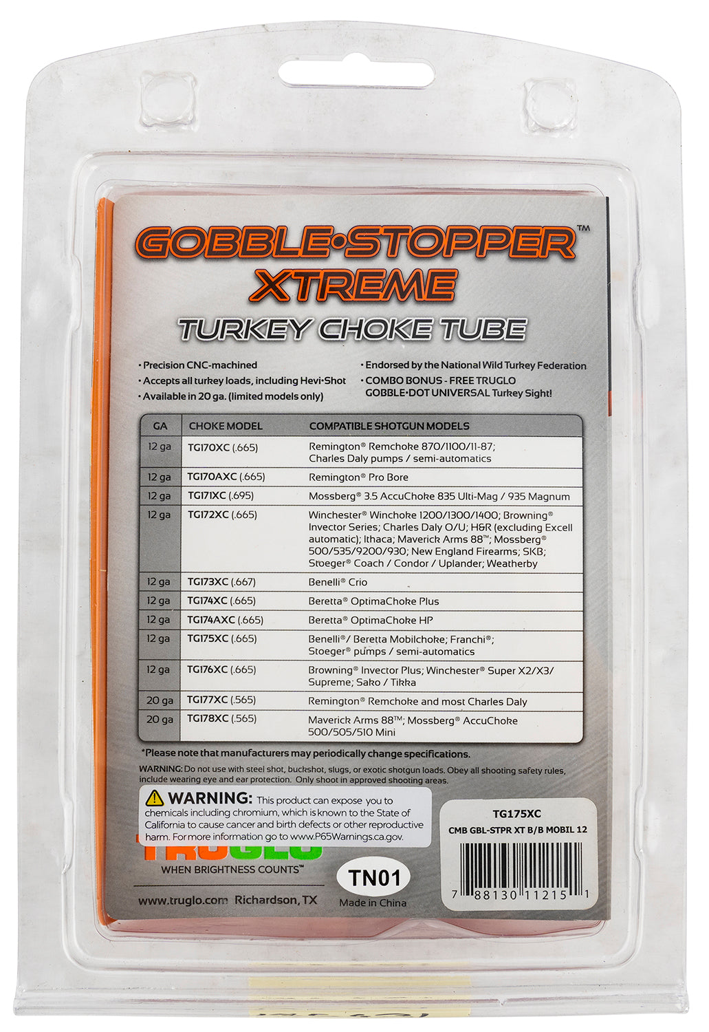 TRU TG-TG175XC CMB GBL-STPR XT B B MOBIL 12