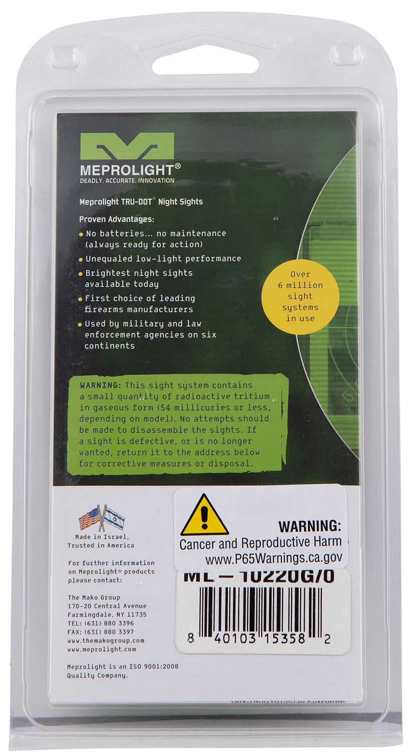 MEPRO 102203301 TRUDOT GLK 42 GRN/ORG
