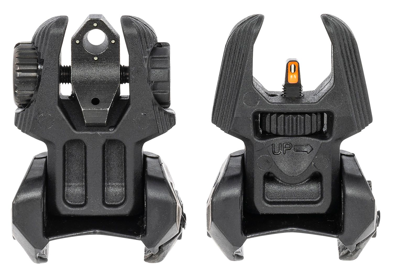 MEPRO 403240 FUBS-FLIP BACKUP SGHT 4DOT BLK