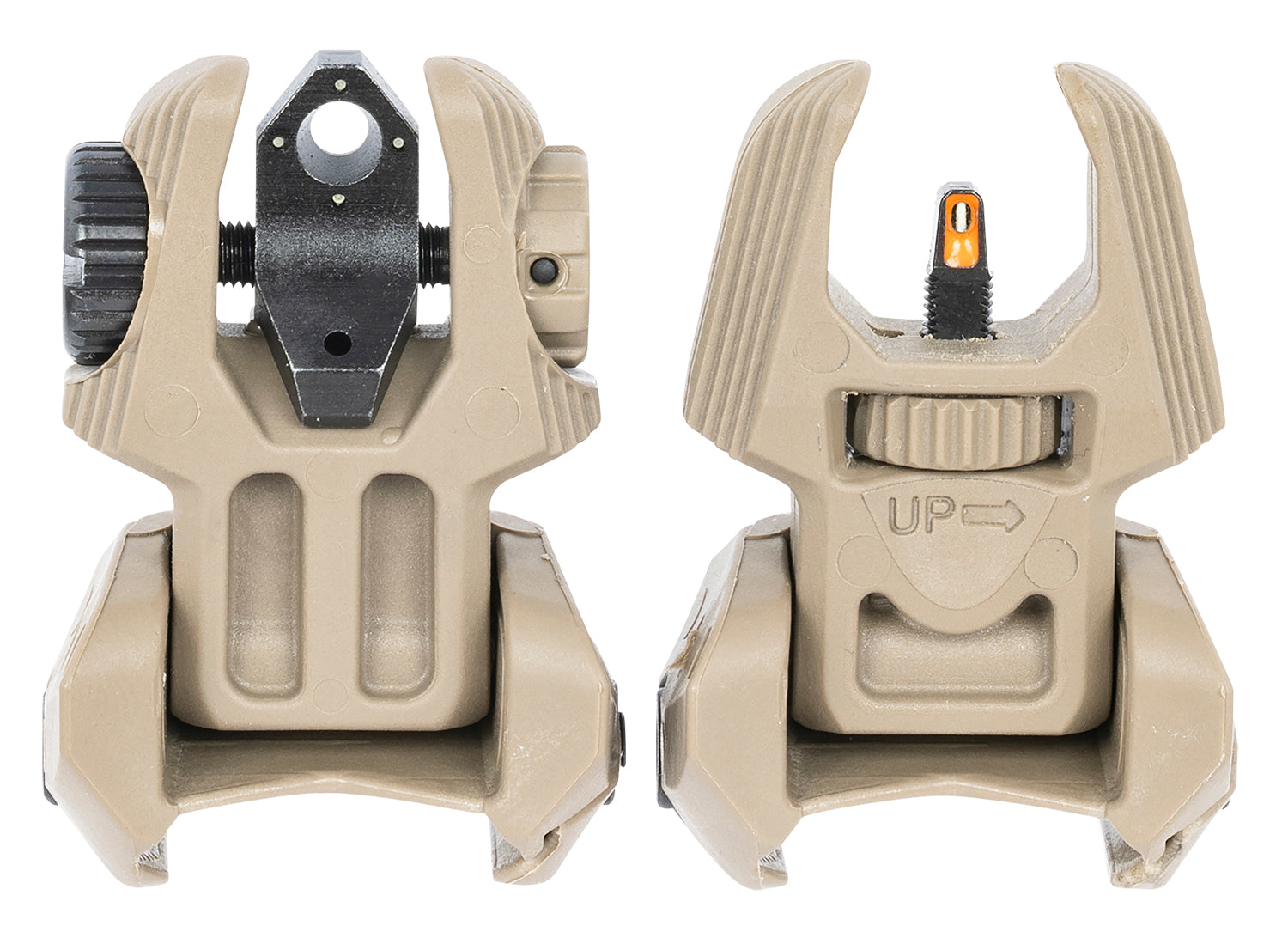 MEPRO 403440 FUBS-FLIP BACKUP SGHT 4DOT FDE
