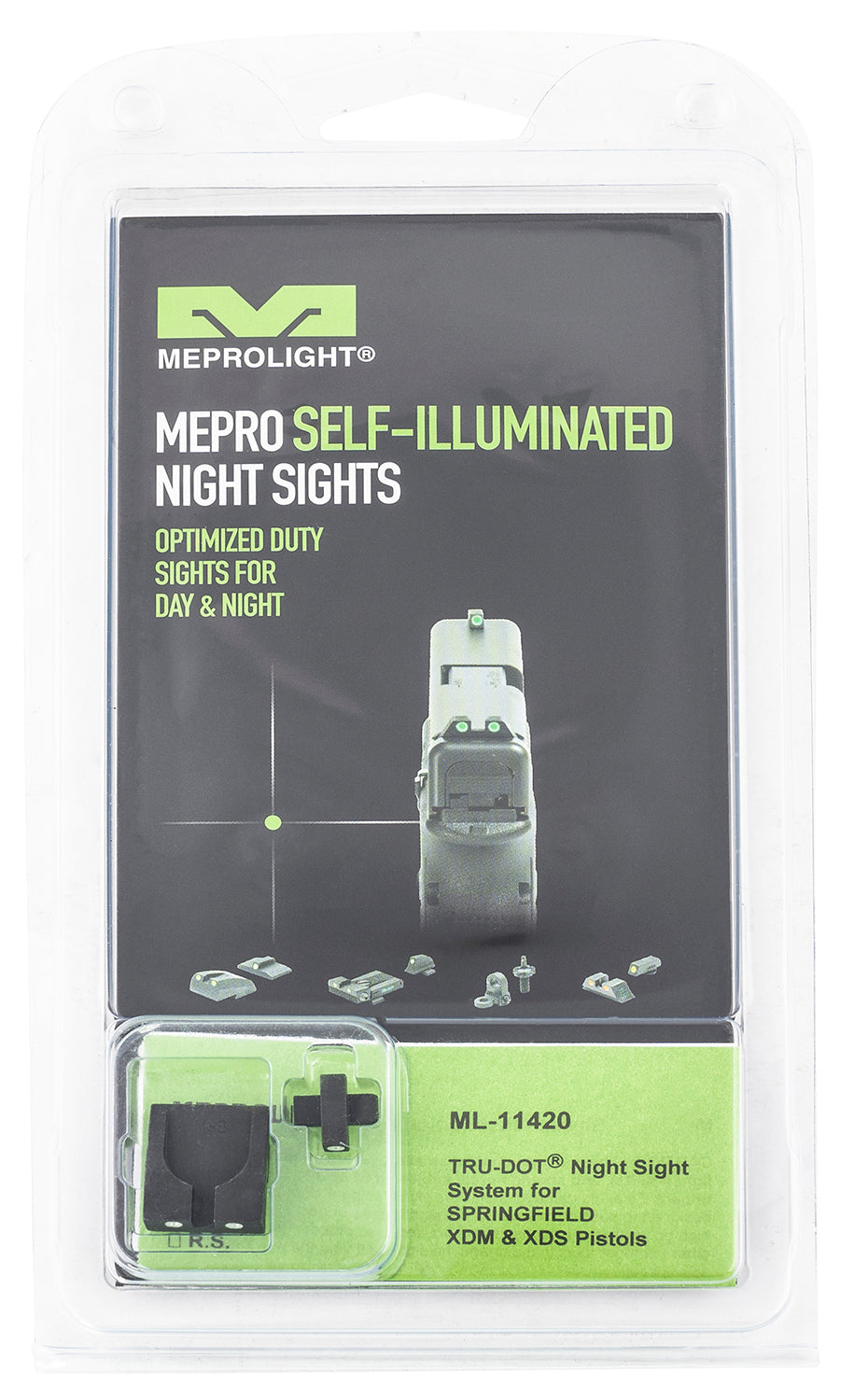 MEPRO 114203101 TRUDOT SPR XDM/XDS GRN/GRN
