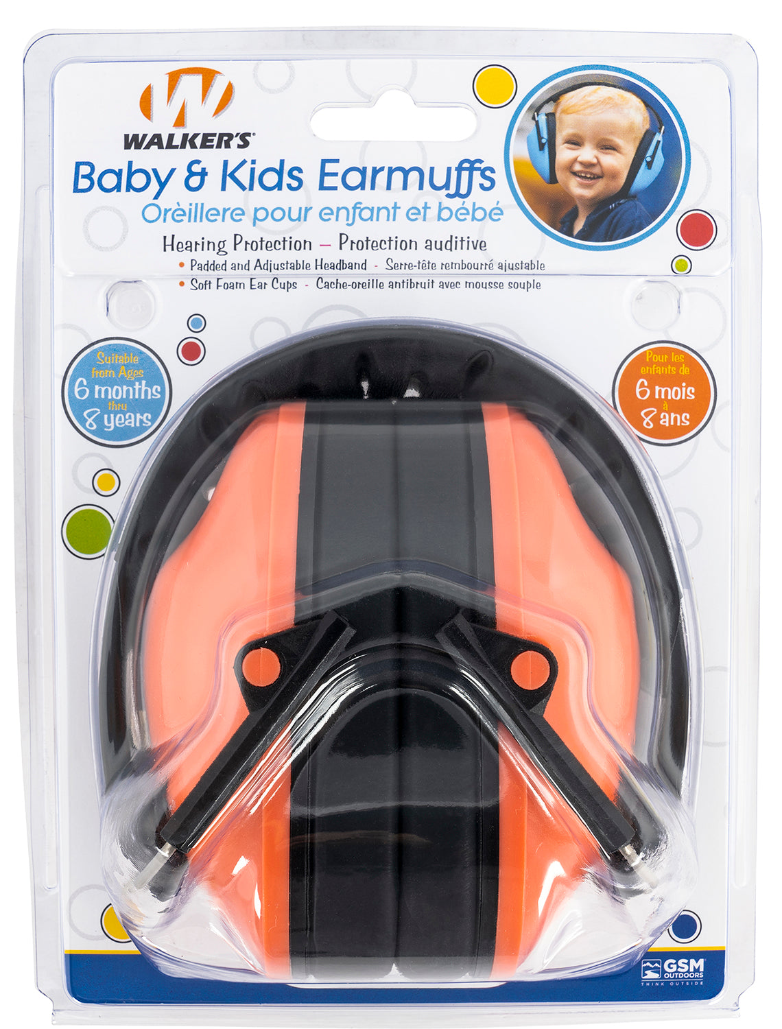 WLKR GWP-FKDM-COR PASSIVE FLD KID MUFF CORAL