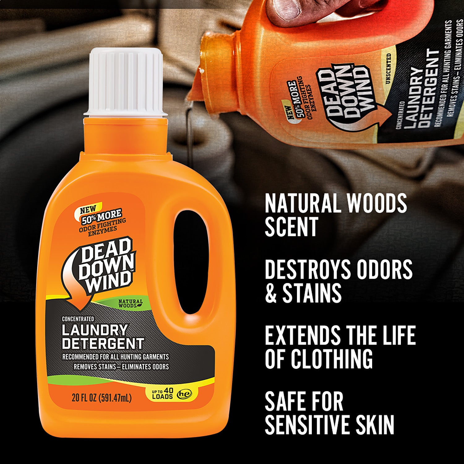 DDW 1192018 LAUNDRY DETERGENT NATURAL WOODS